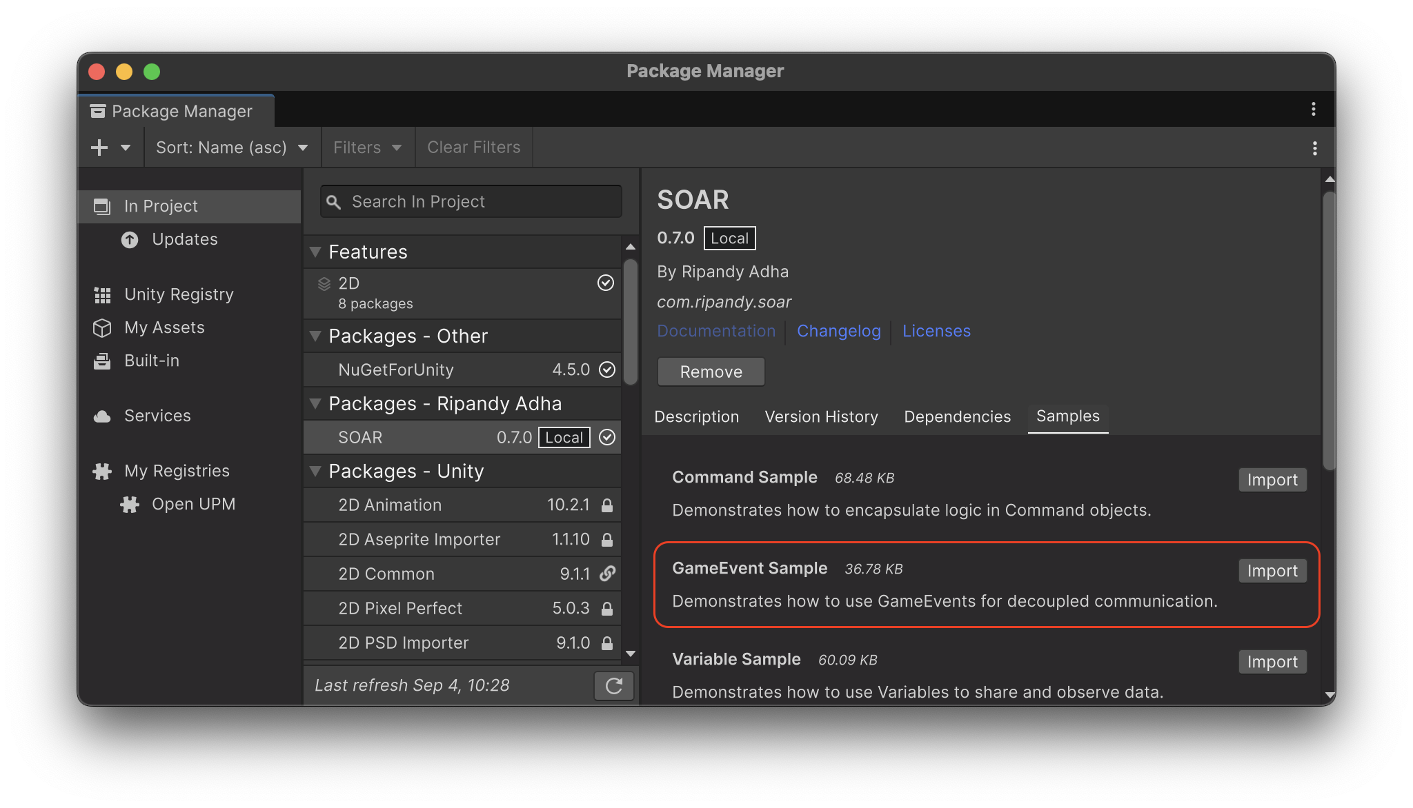 SOAR_ImportSamples_GameEvent